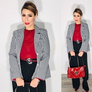 Lalavon plaid blazer size S